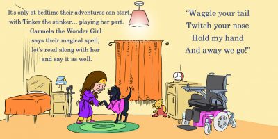 Wonder Girl Carmela & Tinker the Stinker - Image 5
