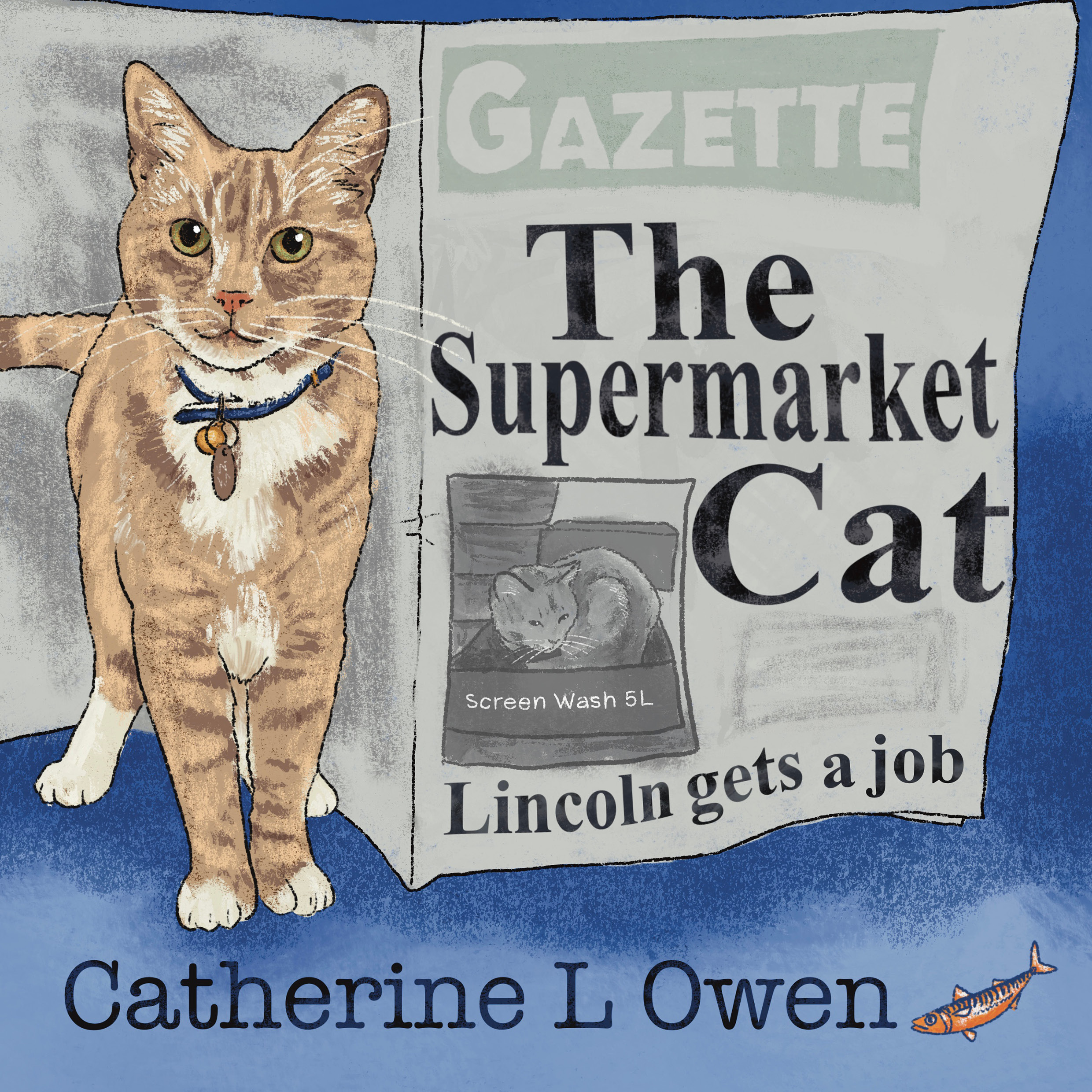The Supermarket Cat - Lincoln Gets a Job, picture book by Catherine L. Owen